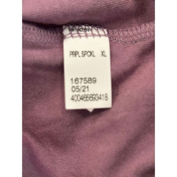 Nine West Womens XL Soft Spun Shirt Top Blouse Purple Speckle - Picture 4 of 4